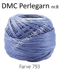 DMC Perlegarn nr. 8 farve 793